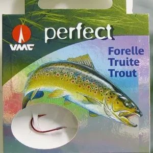 VMC Perfect Forelle Forellenhaken 120cm Vorfach Sbirolinohaken Sbirolino Trout