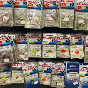 Paladin 100 Stk Zubehör Vorfachmaterial Power Konvolut Spoon Trout Bait Forelle