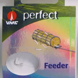 VMC Perfect Feeder gebundene Feederhaken 100cm Vorfachlänge Angelhaken Stipphaken