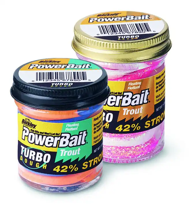 Berkley Powerbait Power Turbo Dough Trout Bait Glas Forellenteig Troutbait