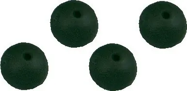 Gummiperle Gummiperlen Gummi Perle Perlen Knotenschutz schwarz 10-20 Stk