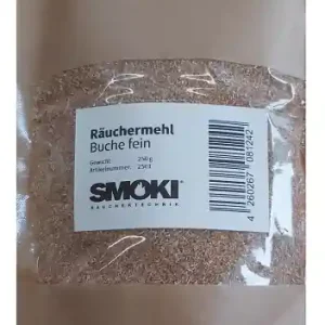 SMOKI Gewürze 2501 250gr.Räuchermehl Buche fein