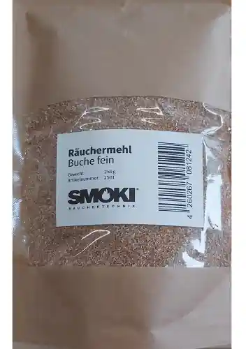SMOKI Gewürze 2501 250gr.Räuchermehl Buche fein