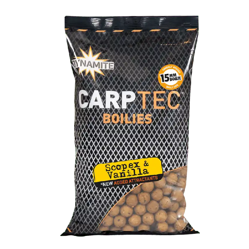 Dynamite Baits 1,8kg Carptec Boilies 15mm Salmon / Chcolate/ Krill +div. andere Geschmäcker