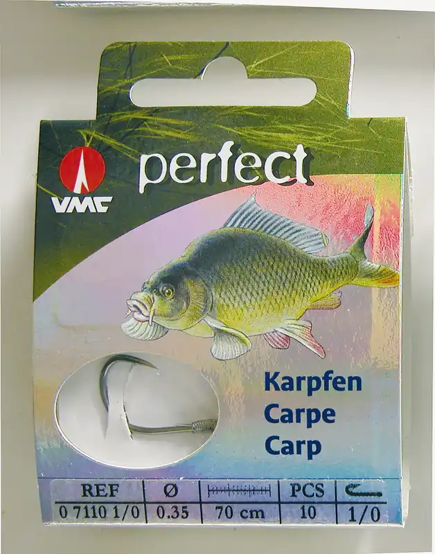 VMC Perfect geb. Karpfen Karpfenhaken Boiliehaken Teighaken Maishaken Carp Hook