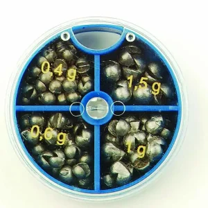 Paladin Schrotblei Sortiment 65g fein Forellenfischen Stippen Matchangel Waggler