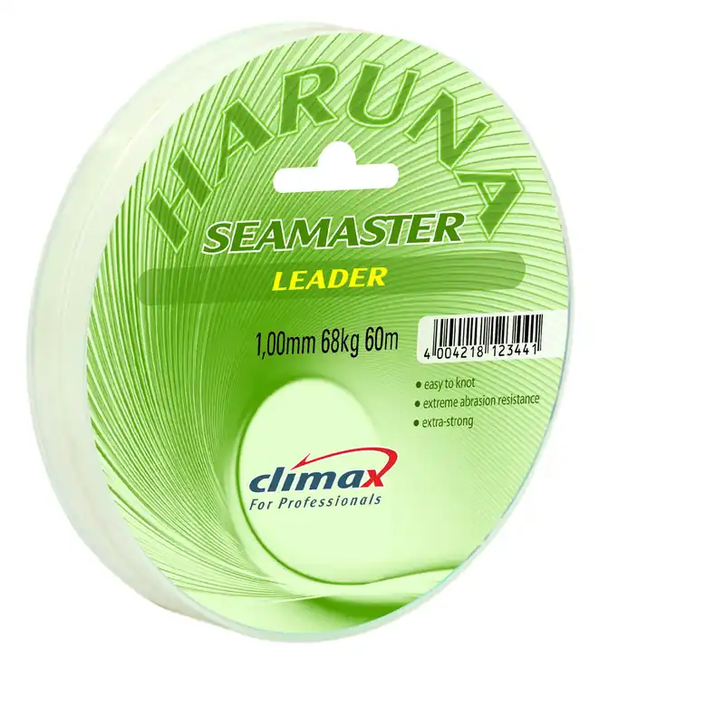 Climax Haruna Seamaster Leader Vorfach Schnur Hecht 50m div Durchmesser Hardmono