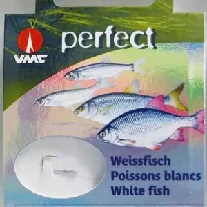VMC Perfect Weissfisch Haken Stipphaken 70cm Vorfach Stippen Matchangeln Feedern