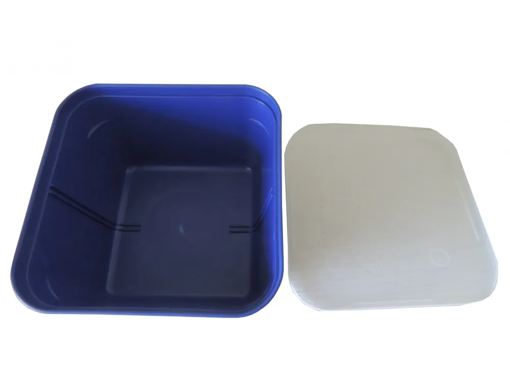 Madendose Paladin Köderdose 0,5l 13,4x13,4x5,5cm Madendose Perforierte Maden Köder-dose
