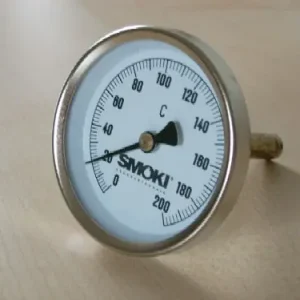 SMOKI - Räuchertechnik SMOKI- Thermometer 0-200°C mit Montagezubehör