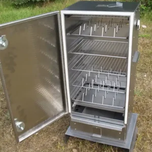 SMOKI - Räucherofen 85x39x33cm Smoki aus AiSi430-Edelstahl Nr. 8531