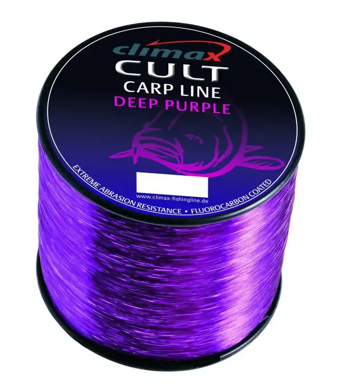 Monofile Angelschnur Climax Cult Carp Deep Purple Karpfenschnur 3000m Großspule