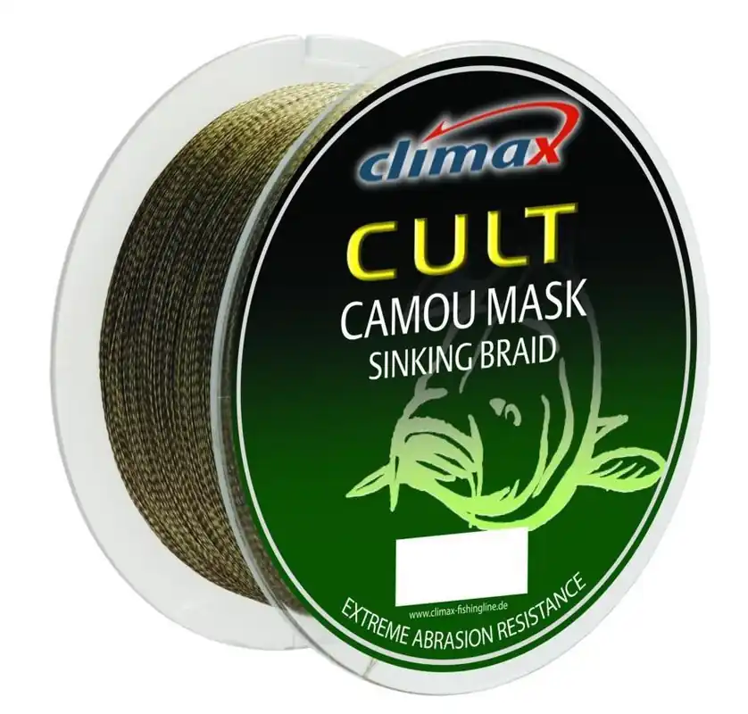 Geflochtene Angelschnur Climax Cult Carp Camou Mask Sinking 3000m Karpfenschnur