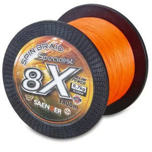 SAE 8 X Specialist Spin Braid 1800m 0,21mm/17,6kg geflochtene Schnur Großspule