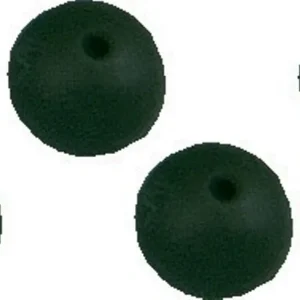 Iron Trout Gummiperle Gummiperlen Gummi Perle Perlen Knotenschutz schwarz
