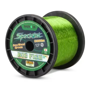 Schnur SAENGER Specialist BigFish Mono Green 5000m 0,26mm Angelschnur Großspule 1957526
