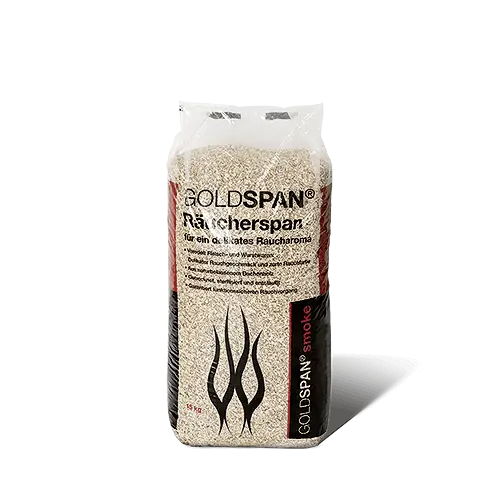 GOLDSPAN 55 Räucherspäne Buche grob B10/40 - 15kg Vorteilspackung