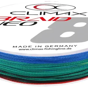Climax iBraid Neo multicolor Angelschnur geflochten 3000m div Stärken Meeresangeln