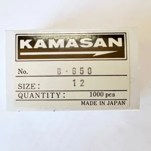 1000 Stk Kamasan B650 B-650 Made in Japan Stipphaken Plättchen-Haken