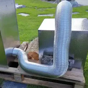 SMOKI Zubehör 110 Flexrohr aus Aluminium - 1 Meter - Dn100