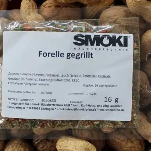 SMOKI Gewürze 18 Gewürzmischung Forelle gegrillt, 16gr.