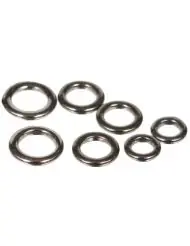 Pelzer Round Rig Rings 20 Stk Karpfenzubehör D-Rig Karpfenangeln Rig Haken