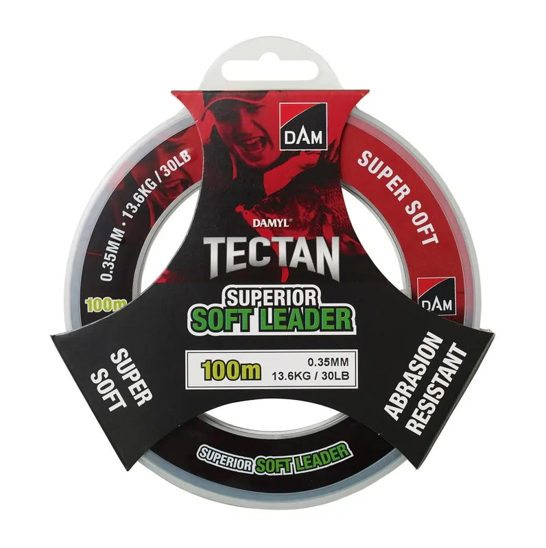 DAM Tectan Superior Soft Leader Hard Vorfach-Schnur Wels Hardmono div Durchmesse
