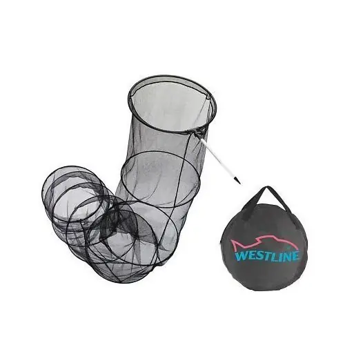 Westline Setznetz Setzkescher 3,50m mit Tasche und Stab 350cm gem gesetzl. Vor.