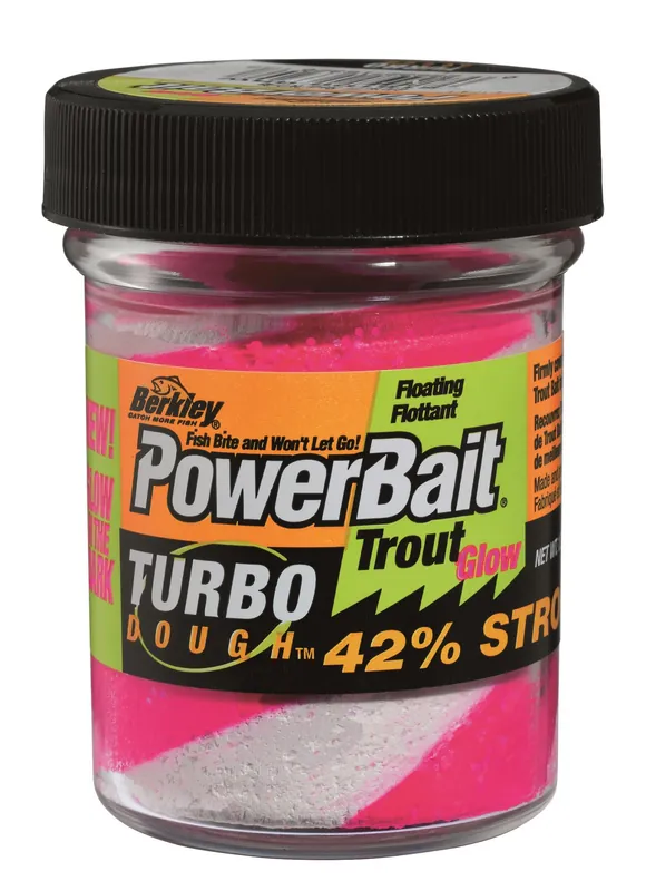 Berkley Powerbait Power-Bait Trout Glow in the Dark leuchtender Forellen-teig