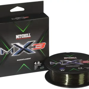 Mitchell Angelschnur monofil MX3 Low Vis Green 150m div. Durchmesser Schnur