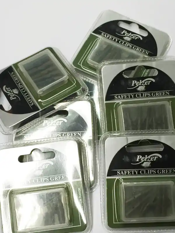 50 Stk 10 Pakete Pelzer Safety Clips Boilie-s Zubehör ungefischt Wiederverkauf