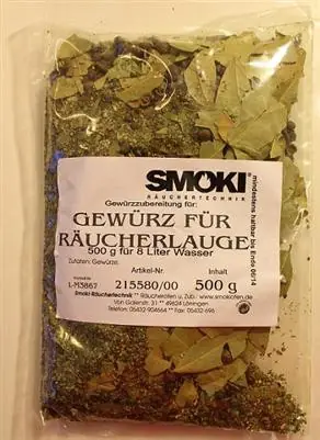 SMOKI - Räuchertechnik Gewürz für Räucherlauge 500gr.