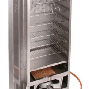 SMOKI - Räuchertechnik EINKAMMER Räucherofen 100x39x33cm aus Chrom-Edelstahl