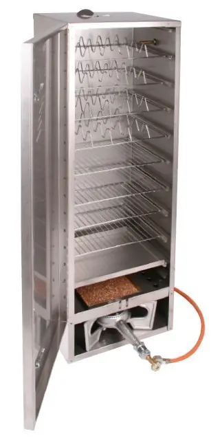 SMOKI - Räucherofen 70x39x26cm Smoki a. aluminiertem Stahl 7011