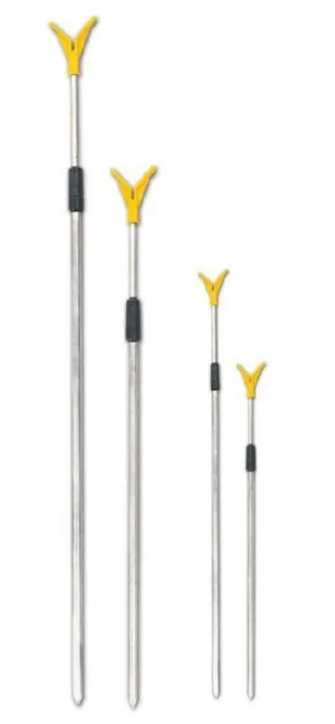 Bankstick teleskop Rutenhalter Rutenauflage V-Form Rute Ansitzangeln Angelhalter