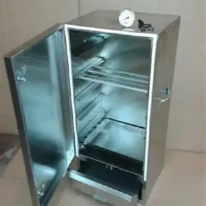 SMOKI - Räuchertechnik Räucherofen 85x39x33cm aus geprägtem Edelstahl 8541
