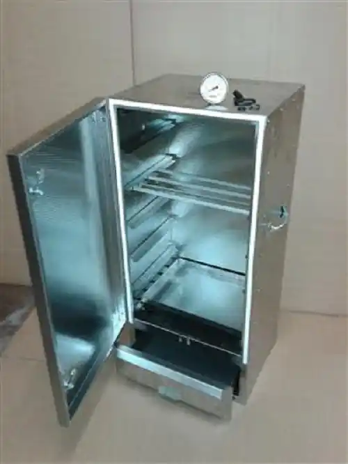 SMOKI - Räuchertechnik Räucherofen 85x39x33cm aus geprägtem Edelstahl 8541