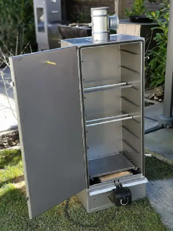 SMOKI - ISOLIERTER SMOKI Räucherofen 85x39x33cm aus 1.4301 V2A-Edelstahl