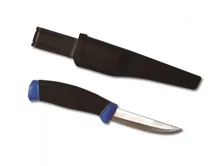 Original Fahrtenmesser 9,5cm Klinge Angelmesser Lachs Messer Finnenmesser