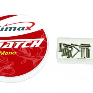 Hard Mono-Vorfach 10m Climax Snatch mit Klemmhülsen Raubfisch Vorfachscnur