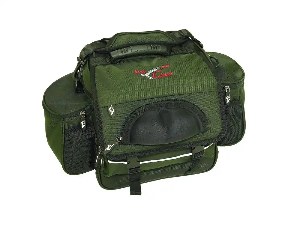Iron Claw Easy Gear Bag 5Boxen Kunstködertasche Angeltasche Angelrucksack Tasche