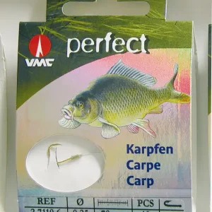 VMC Perfect geb. Karpfen Karpfenhaken Boiliehaken Teighaken Maishaken Carp Hook