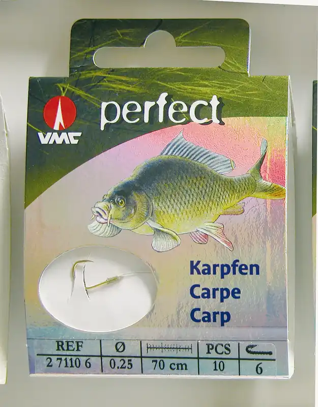 VMC Perfect geb. Karpfen Karpfenhaken Boiliehaken Teighaken Maishaken Carp Hook