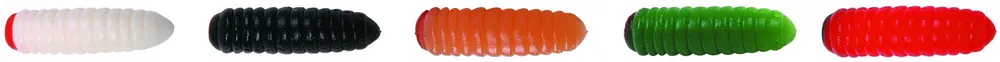 Trout Künstliche Power Gummi-Bienenmade Forellenköder Bait Bienenmaden