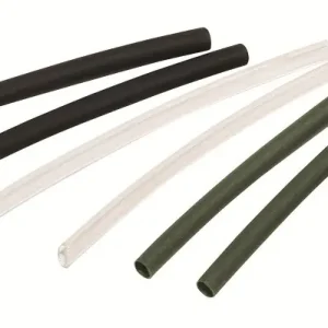 Schrumpfschlauch Pelzer Rig Solution Shrink Tube black 1,5mm Vorfach Karpfenrig