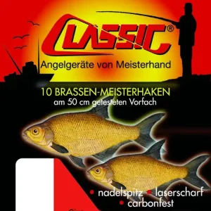 Paladin Brassenhaken Brassen 50cm rot gebunden Haken Stipphaken Kopfrute Stippen