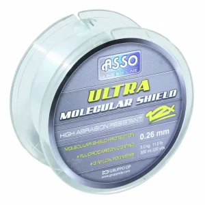 ASSO Ultra Molecular Shield monofile Schnur 300m div.Stärken sehr hohe Tragkraft