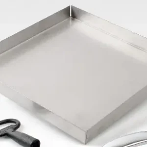 Fettauffangblech SMOKI V2A-Edelstahl