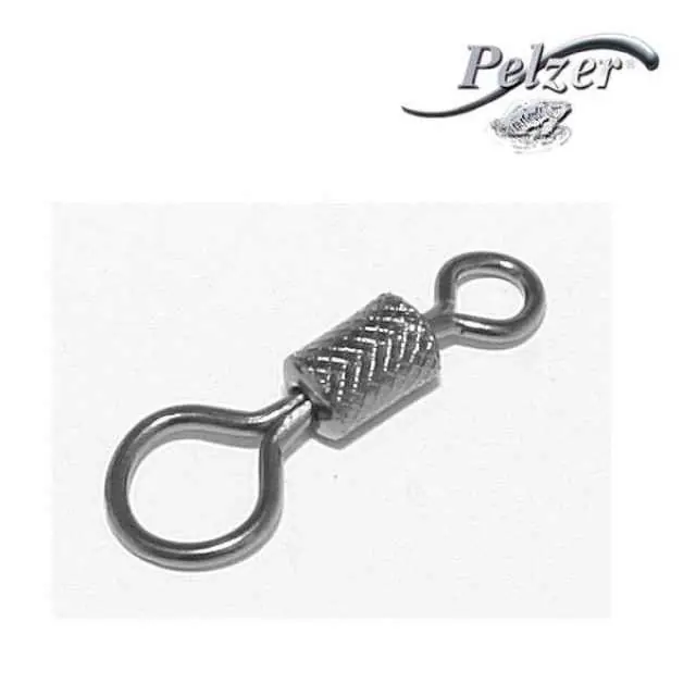Pelzer Rig Solution Heli Swivel 10Stk Karpfenwirbel Wirbel Vorfachmaterial