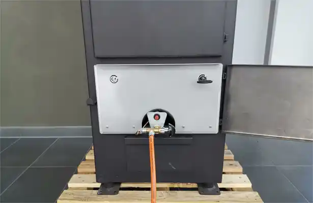SMOKI Zubehör 5002 Gasbrenner 7,5kW mit Zündsicherung für Smoki-Profiräucherofen